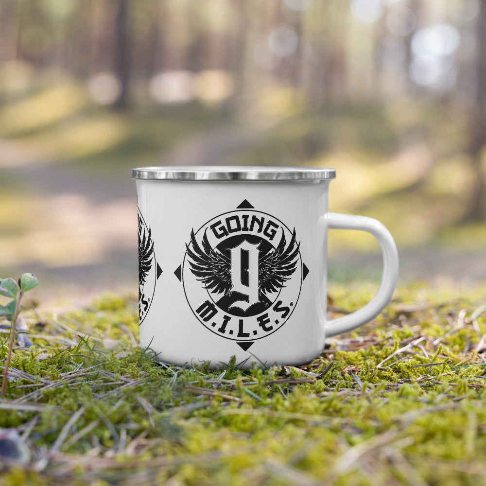 Going Miles Enamel Mug