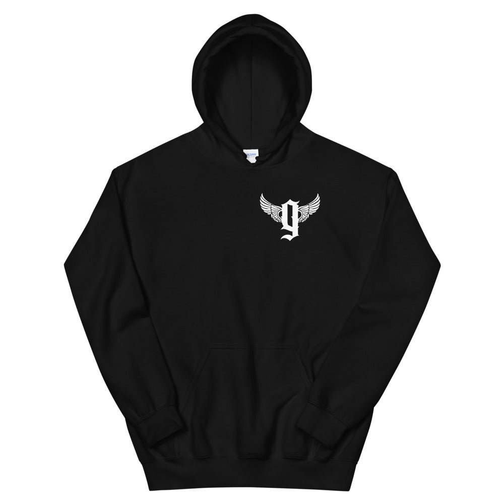 Going Miles Black Hoodie