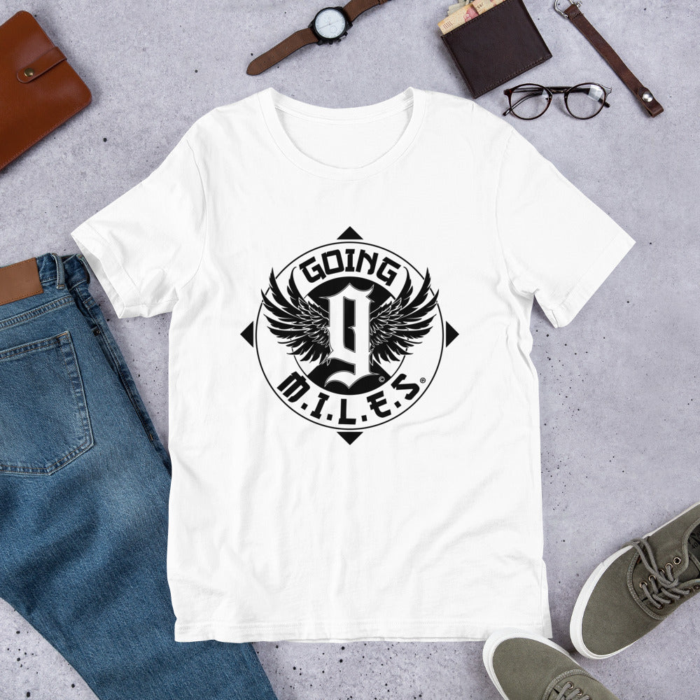 Going Miles White T-Shirt