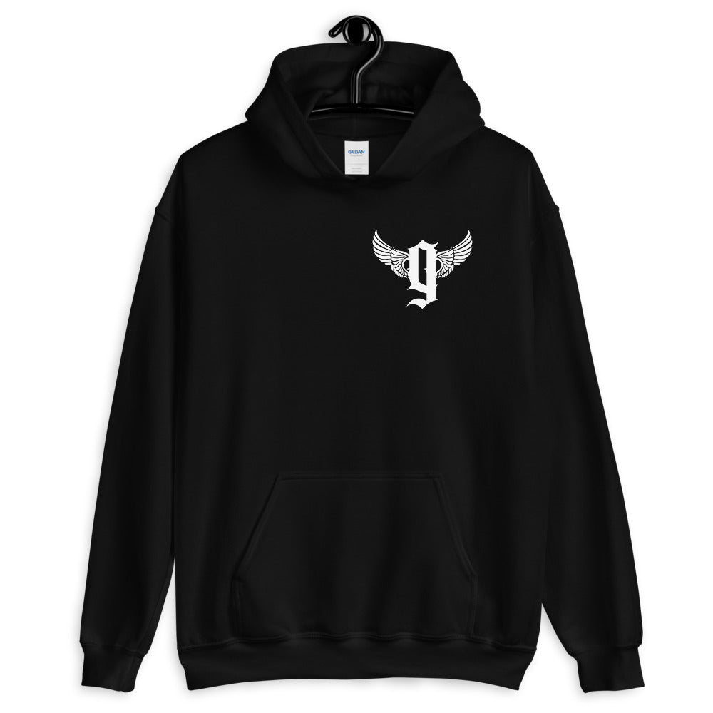 Going Miles Black Hoodie